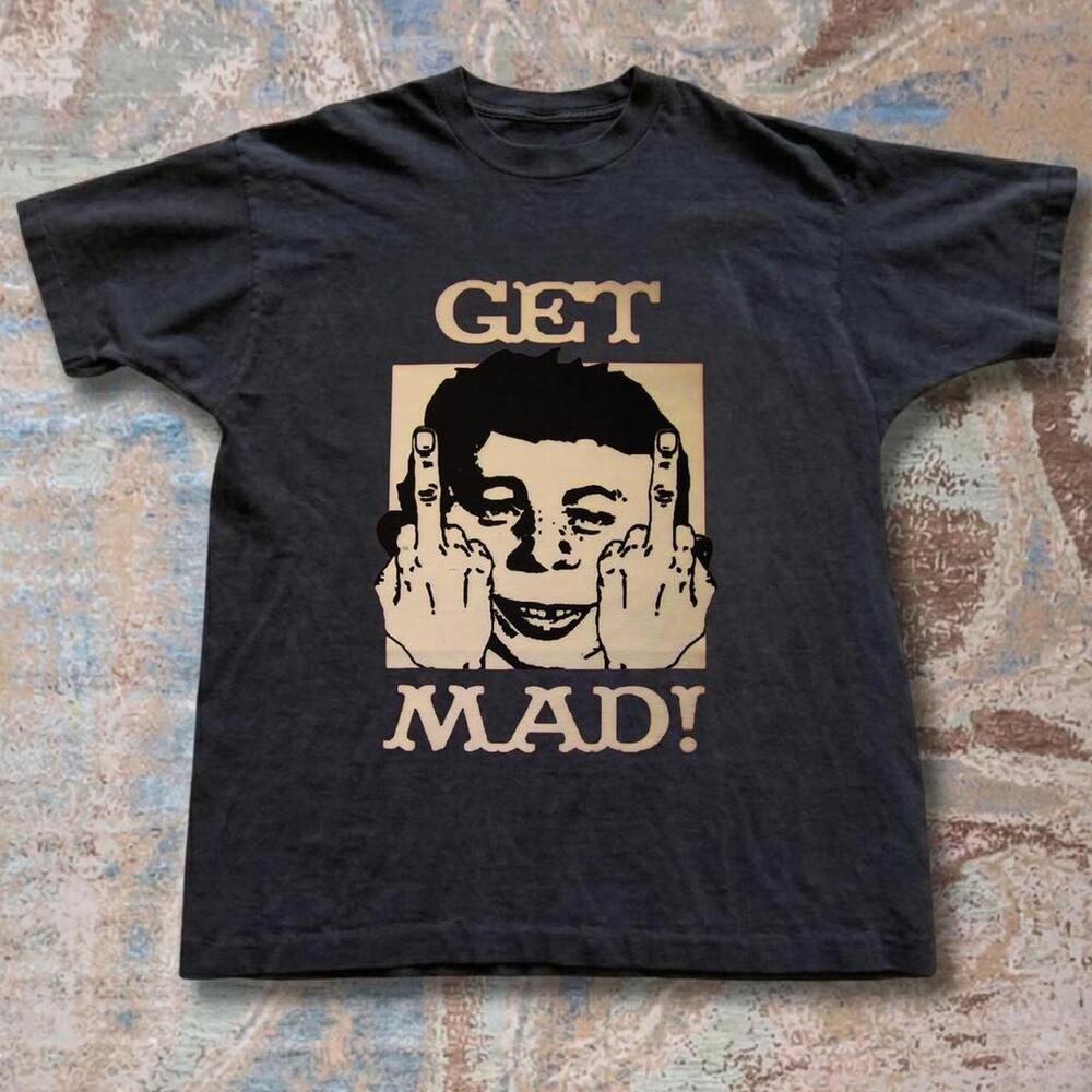 Get Mad Black Graphic Tee